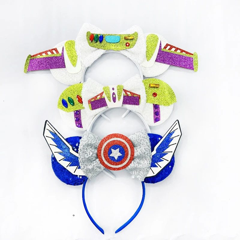 Latest Festival Party Mouse Ears Headband For Kids Christmas Santa Claus Fawn Hairband Kids Party Hair Accessories 250806