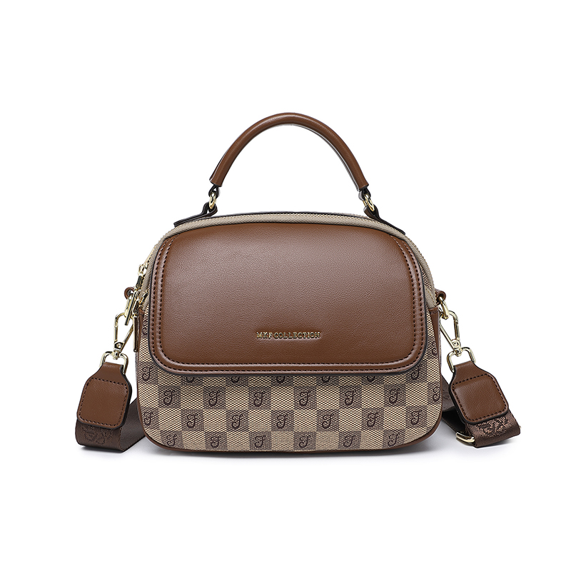 MKF designer bag free shipping Light luxury High quality vintage circular bag versatile classic high-capacity fashion handbag for woman