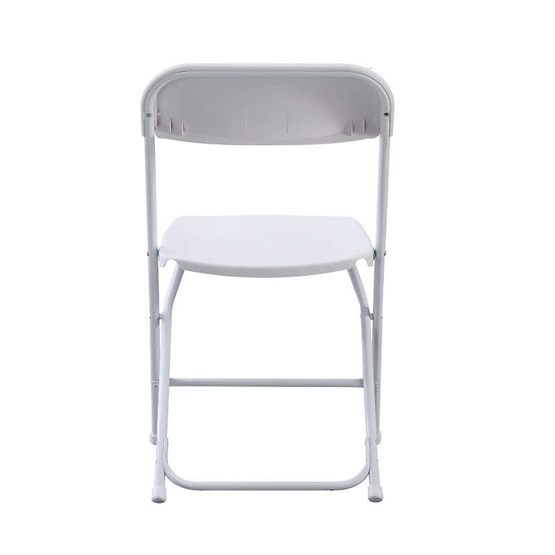 Foldable for Home Use, Portable Backrest Computer Training Stall Office Chair, Outdoor Plastic Chair