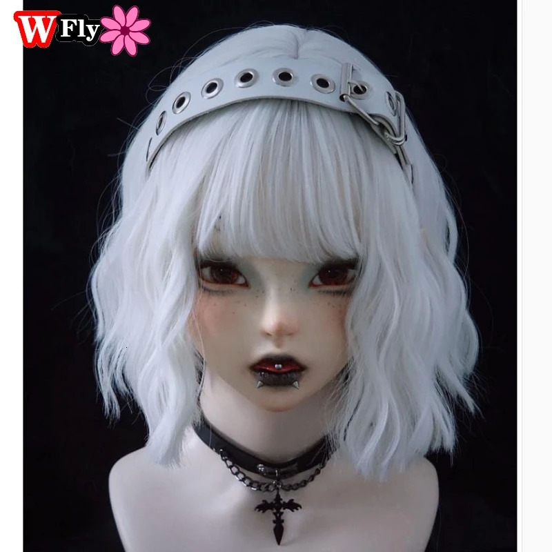 Y2K Gothic Punk Leather Buckle Hair hoop KC headband Harajuku Women Girl Dark Black Punk Hip hop Rock Hairbands Hair Accessories 250730