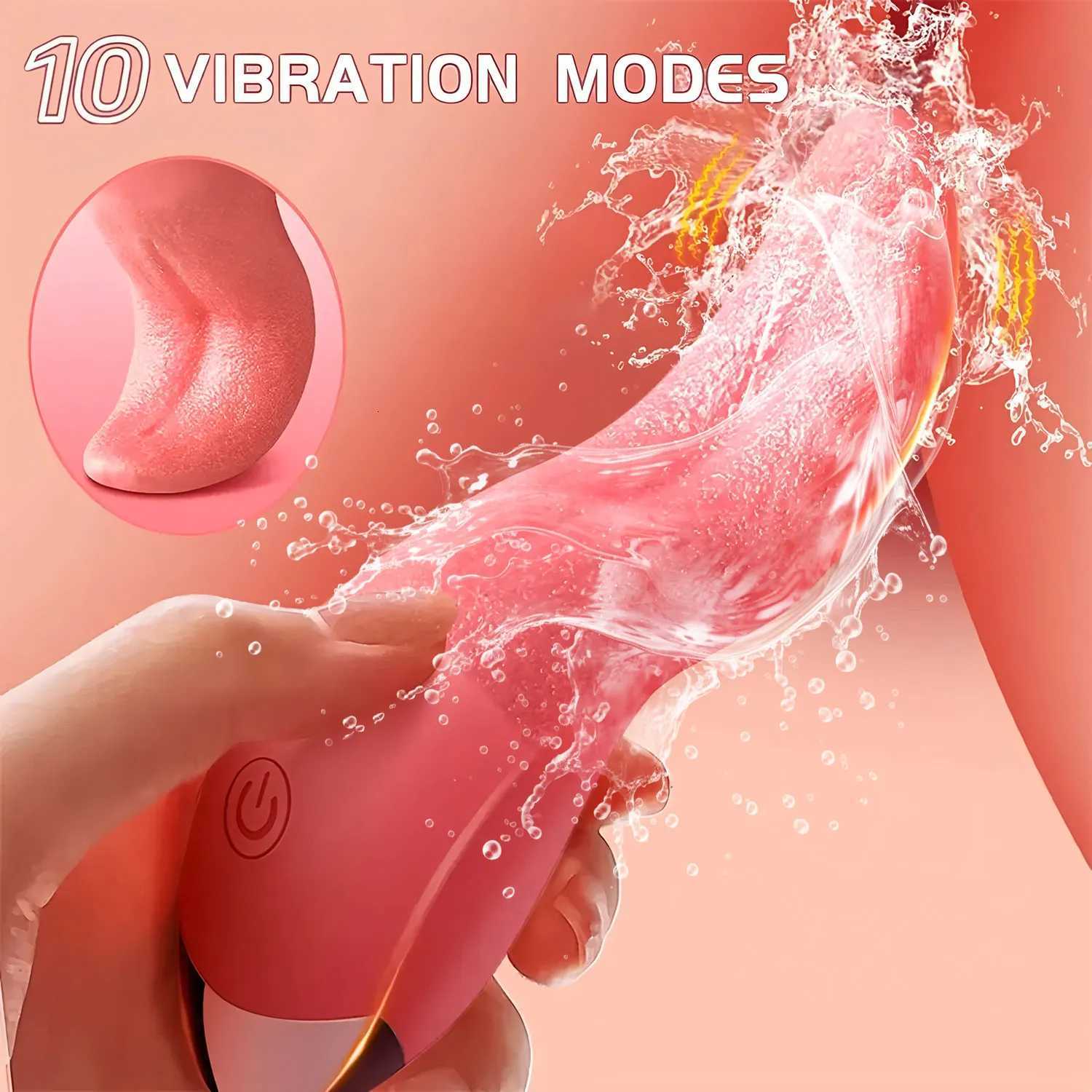 New Licking Vibrator For Women Clitoris Stimulation Blowjob Female Orgasm For Adult Sex Toys For Women W250807
