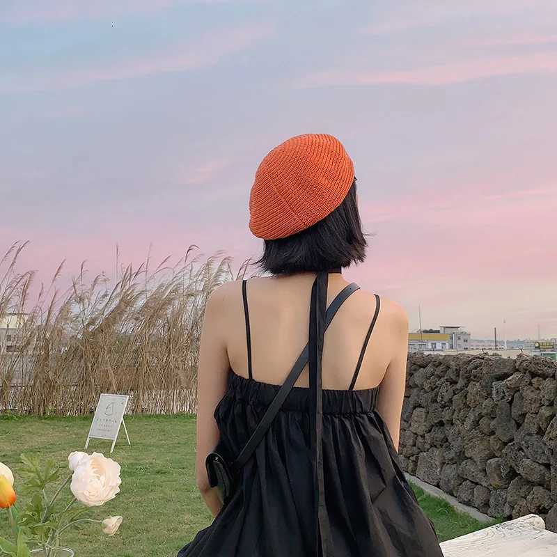 Womens Berets Summer Hats For Women Sweet Breathable Thin Painter C Casual Vintage Flat Female Beret Fashion Design Beanies XJ250807