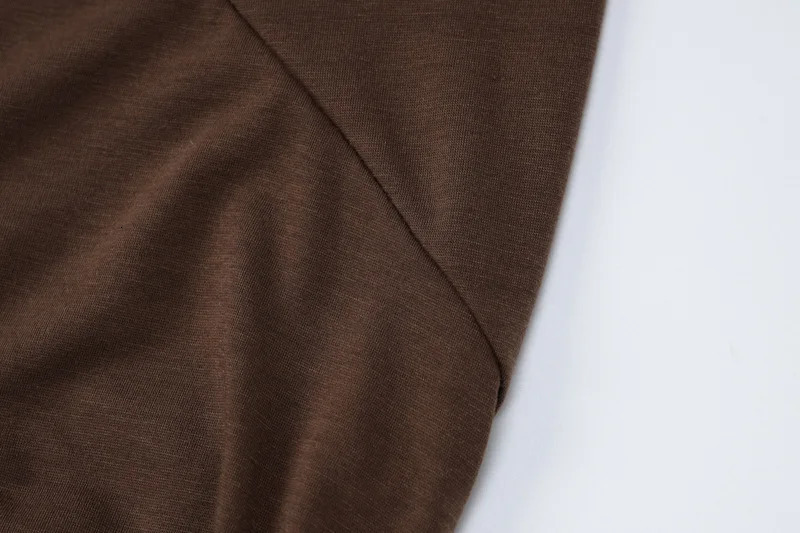 Ins Style Women Clothing Temperament One Shoulder Long Sleeved Close Fitting Lotus Leaf Side Party Length Slim Women Dresses 250728