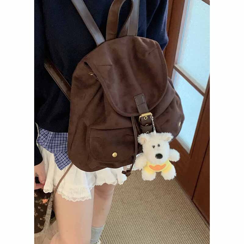 2025 Autumn New Women s Backpack Simple Large Capacity Women s Backpack Niche Design Casual Retro Commuting trend Backpack New Designer Backpack