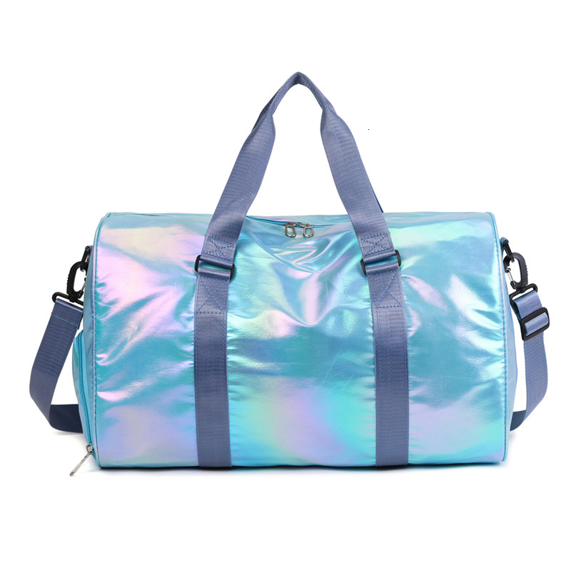 New Colorful Travel Short Distance Water-Resistant Lage With Separate Shoe Compartment Handheld Shoulder Fiess Yoga Bag