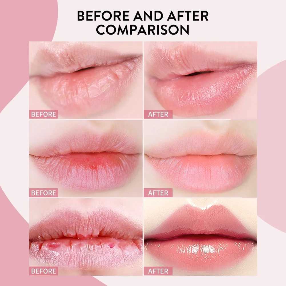 Exfoliating Bubble Moisten Lip Scrub Cream Exfoliating Lip Mask GECOMO Plant Lip Care Scrub for Tender LipsXJ250807