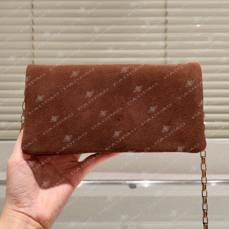 Designer Bag Convertible Leather Underarm Bag Scratch Resistant Textured Grain Chain Clutch 2in1 g Quality Grade AAAAAA