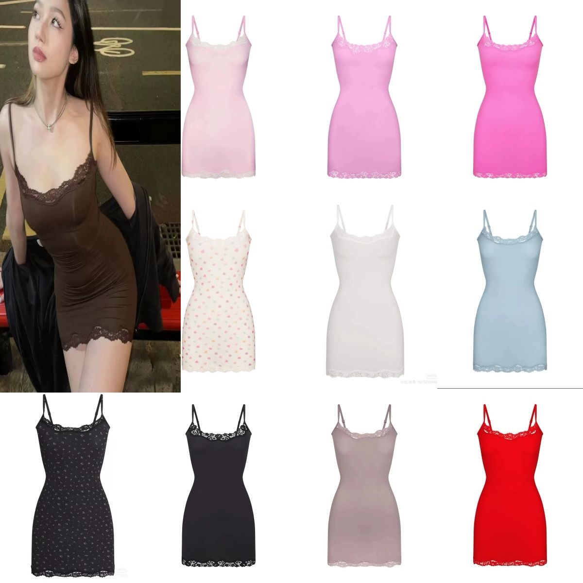 Women sexy skirt Dress Tennis One-piece Yoga Fitness breathable SpicyGirl Threaded Strap Dress for Womenbackless slimming hip hugging shortskirt skimss set women
