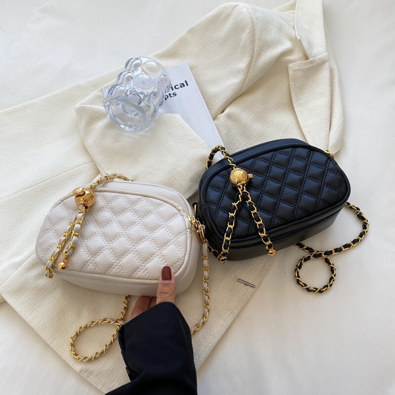 High-quality Texture Bag Designer Bag Luxury Bag For Women Niche 2025 New Fashionable Stylish Single Shoulder Bag Quilted Chain Crossbody Bag For Wome