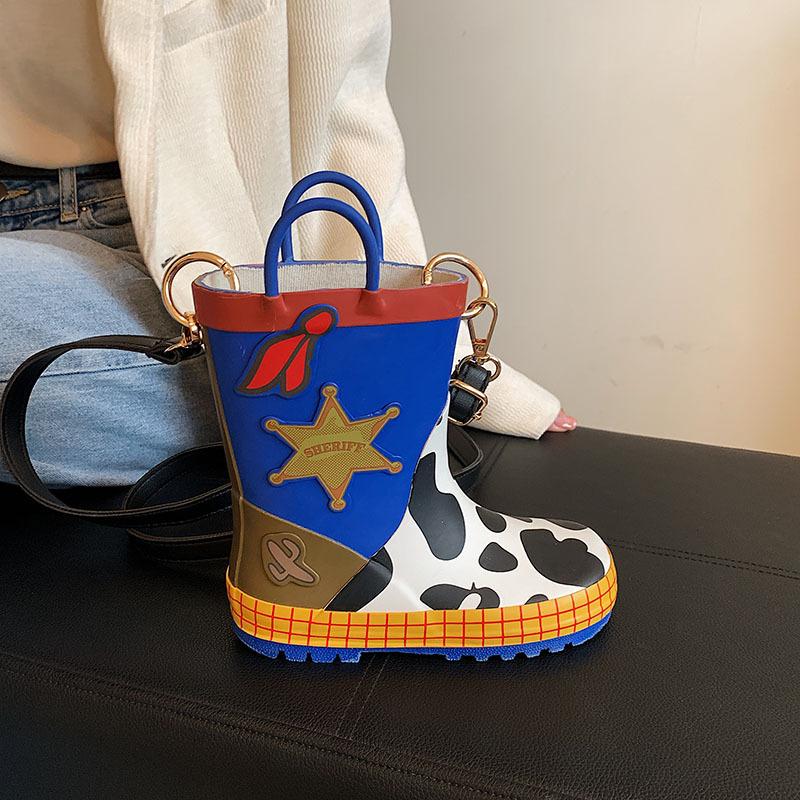 Free shipping designer Ins Internet Celebrity Creative Bag for Women Niche Design Rain Boots Single Shoulder Bag Crossbody Bag Quirky Accessory Bag Ph
