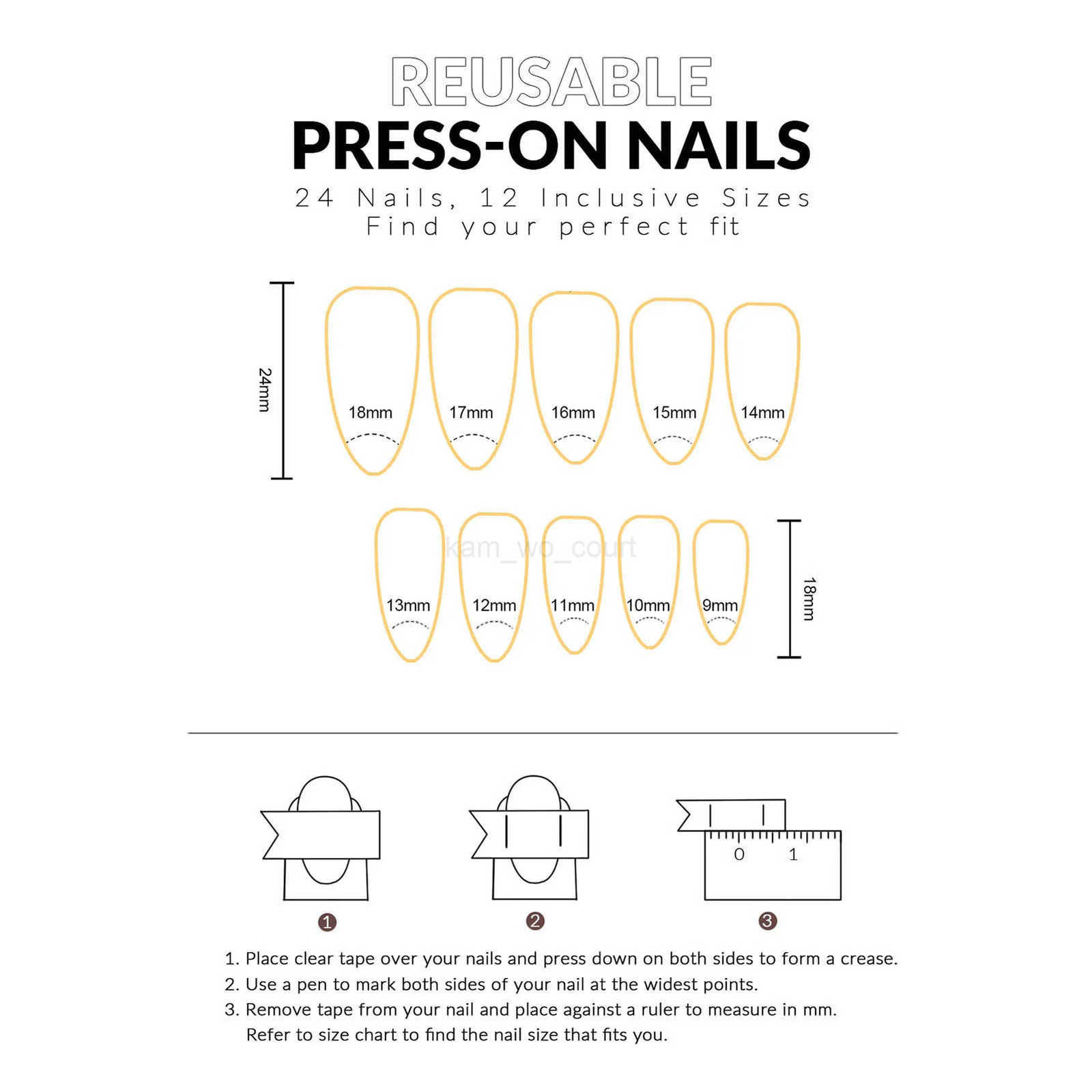 24pcs/1set Nude Press On Nails With White Tip Lightweight And Easy To Apply Fake Nails For Women And Girls Nail Salon DIY Nails M250807