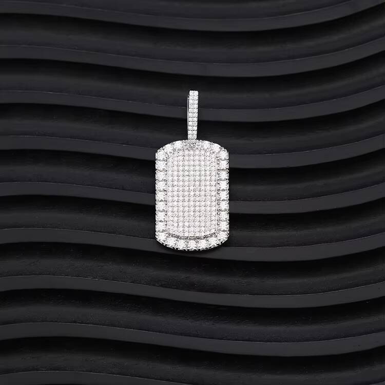 Xingguang Jewelry Hip Hop Pendant Solid Silver 925 Ice Out Moissanite Diamond Passed Diamond Test Popular Pendant