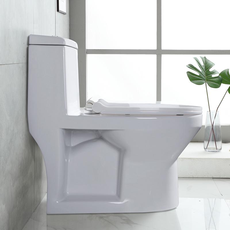 President Tao's direct-flush side-drain toilet, wall-drain, rear-drain, household left-right drainage, small-sized horizontal toilet