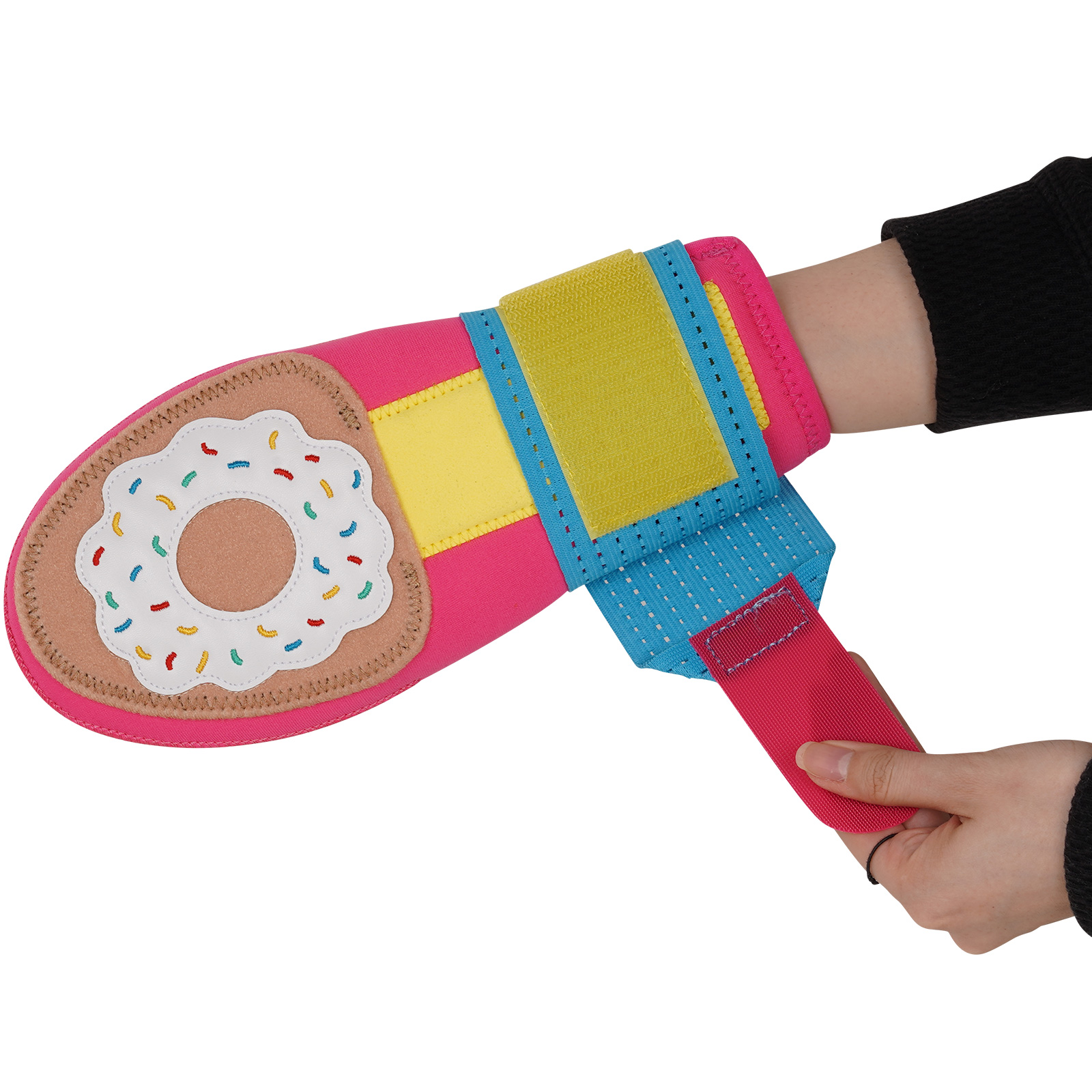 Sliding Mitt Slide Youth Pink Doughnut Glove Baseball Oven Baserunning Mitten Runner Softball Hand Guard