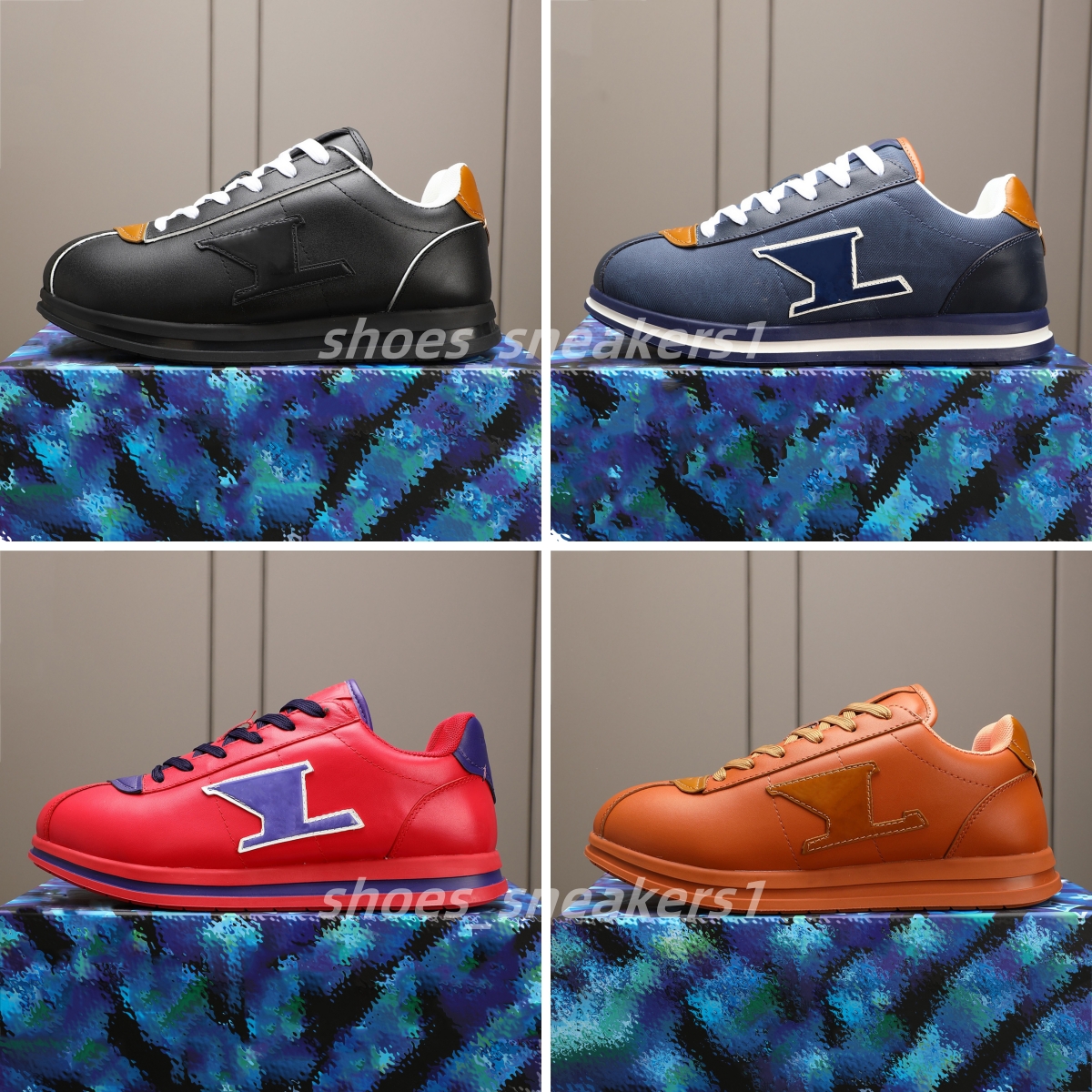 Buttersoft Designer Sneaker Men Platform Casual Shoes Classic Luxury Leather Breathable Sneakers Outdoor Fashion running Trainers rubber sole Sneaker