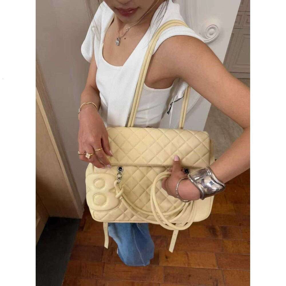 Designer Bag Tote bag Shoulder Bag Spring Summer New Kangpeng Diamond Pattern Airport Tote Large Capacity Commuter Versatile Single Double