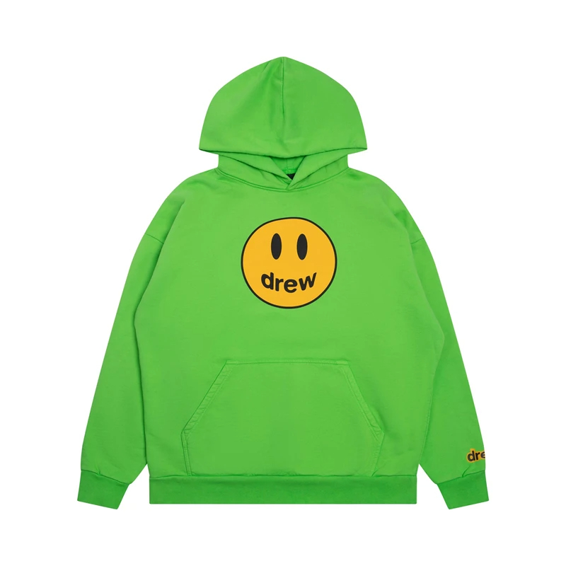 Drew House Hoodies Multicolored face Streetwear Hoodie Women Men Hip Hop Pullover Sweatshirt Unisex Couple Casual Hoodies