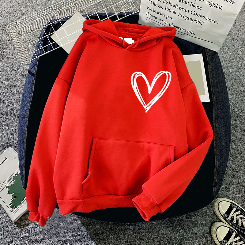 Free Shipping Designer Hoodie 2025 Printed Hooded Winter New Item Solid Color Korean Minimalist Style Fresh And Sweet Hooded Sweatshirt