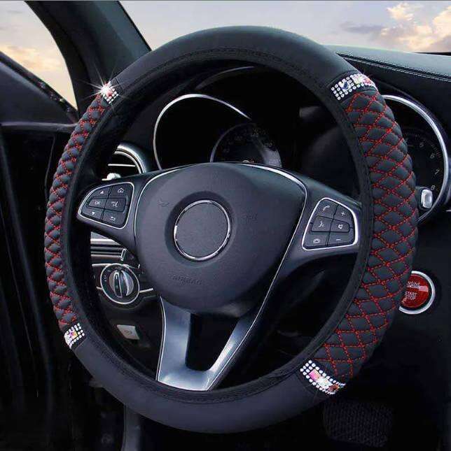 New Car Steering Wheel Cover Without Inner Ring toyota aygo suzuki baleno skoda rapid ssangyong rexton For renault