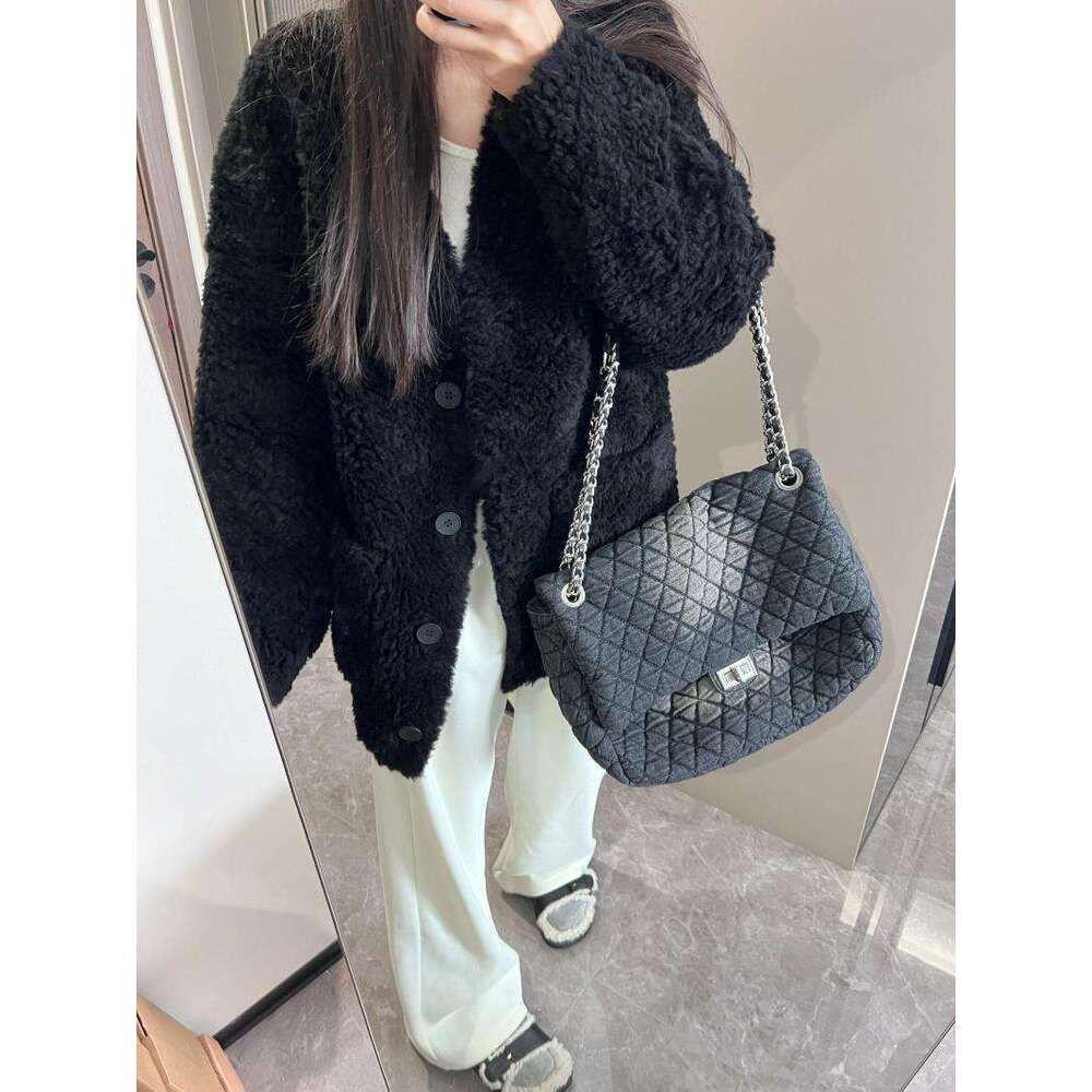 Designer Bag Tote bag Shoulder Bag New Women S Ink Dyed Denim Wandering Quilted Chain Large Capacity Travel Crossbody