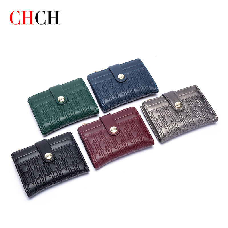 Free Shipping Designer Luxury Classic Printed Square Women's Small Wallet Fashion Lock Folding Wallet Compact Lightweight Card Holder Handbag