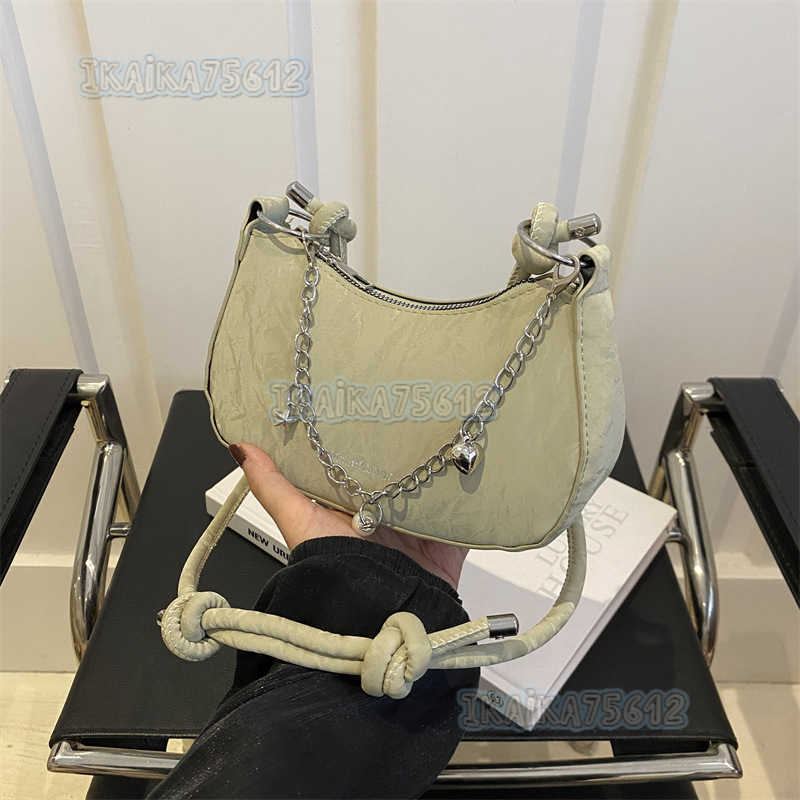 Stylish Small Bag for Women 2024 New Fashion Versatile Crossbody Bag Summer Niche Single Shoulder Underarm Bag H250806