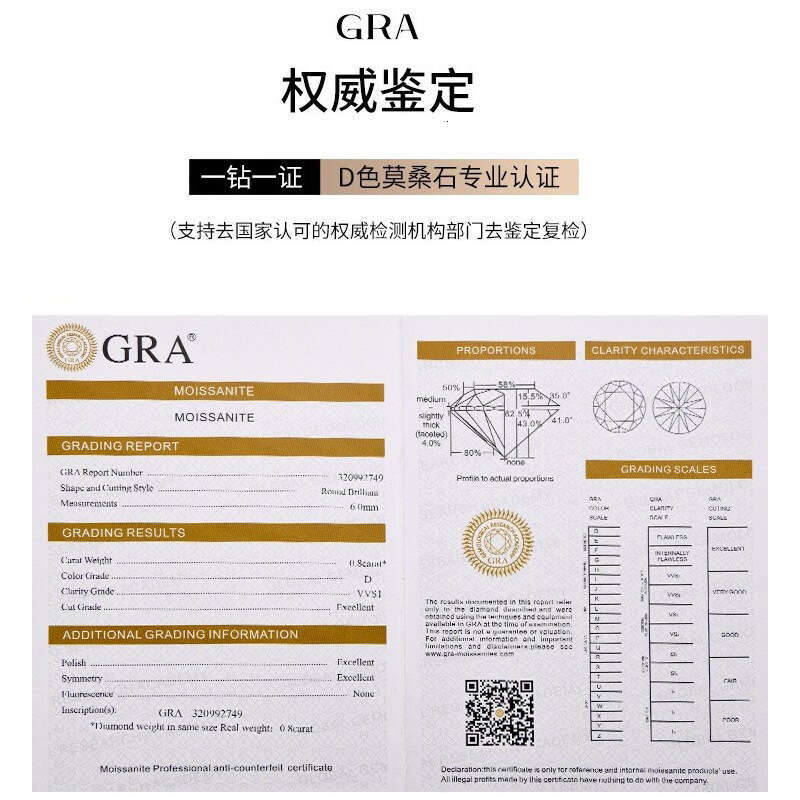 High-end Ins Style Bear Necklace for Women Moissanite s Sterling Sier Collarbone Chain