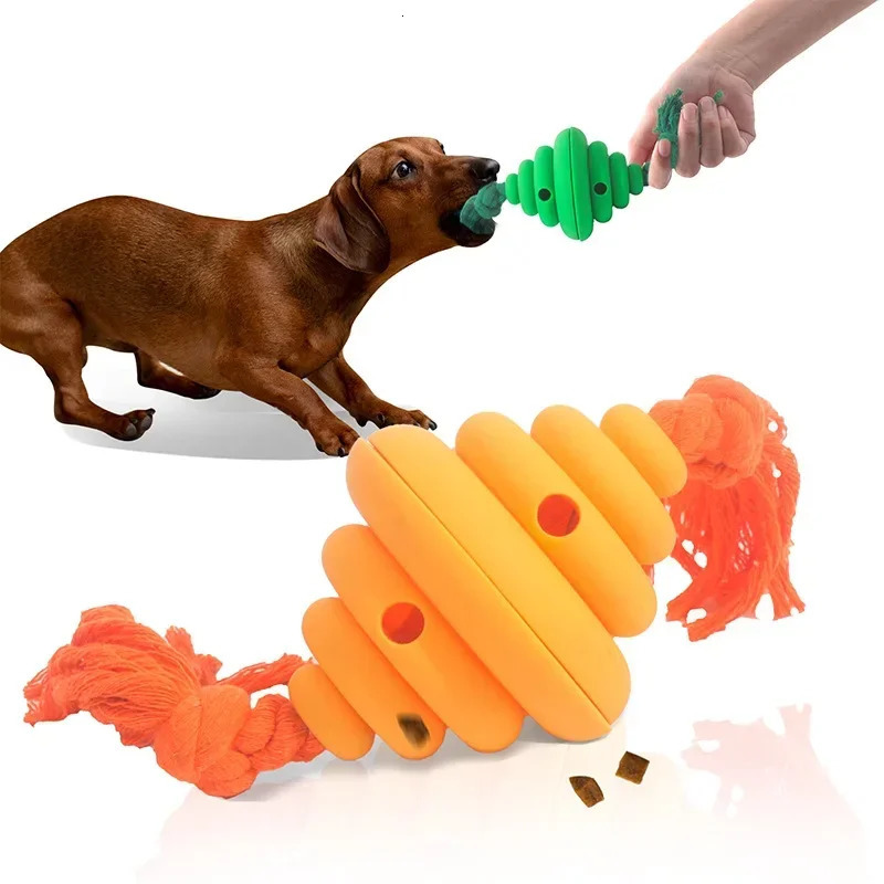 Pet Products Toy Dog Spill Ball Honeycomb Shape Anti Tear Rope Interactive Remote Throw Outdoor Toy 250804