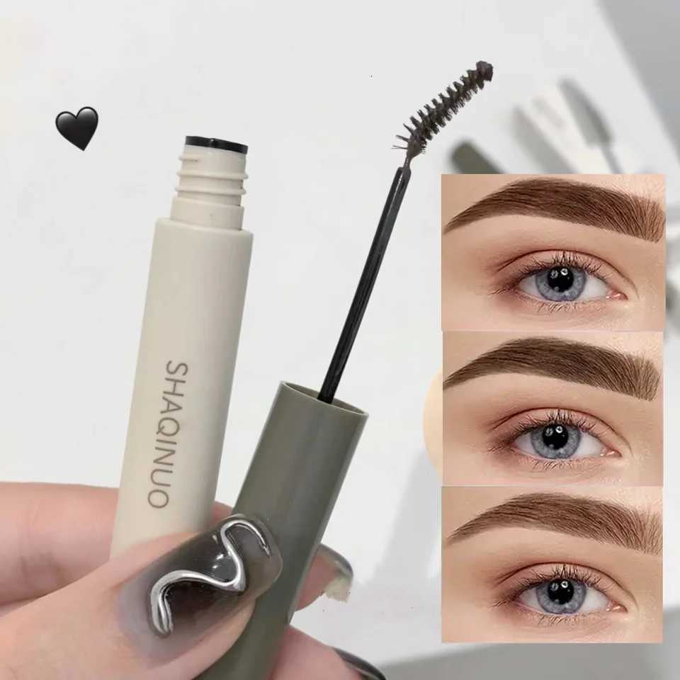 3D Shaping Waterproof Sweatproof Matte Eyebrow Pencil Gel Natural Color Long-Lasting Smudge-Proof W250807