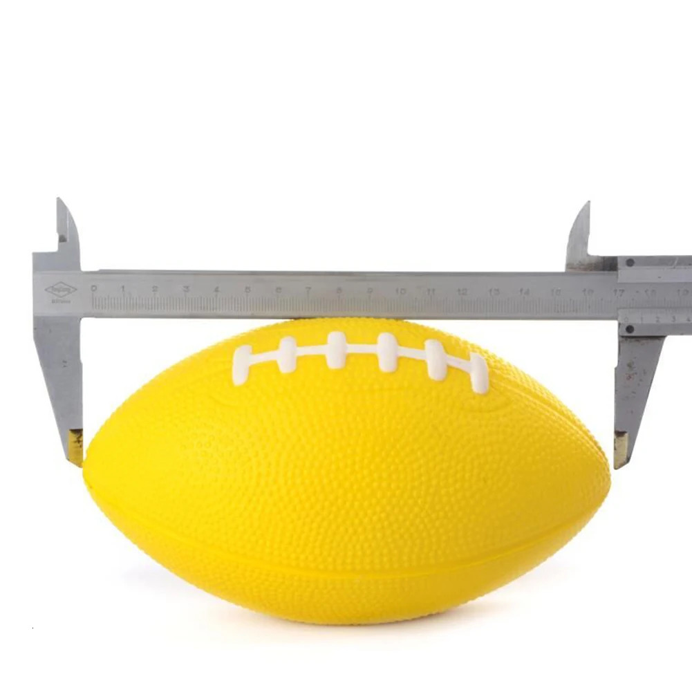 American Football Soft PU Stress Anxiety Sports Balls Rugby Ball Inflationfree Brown Gifts for Kids Adults Pet Training 250729