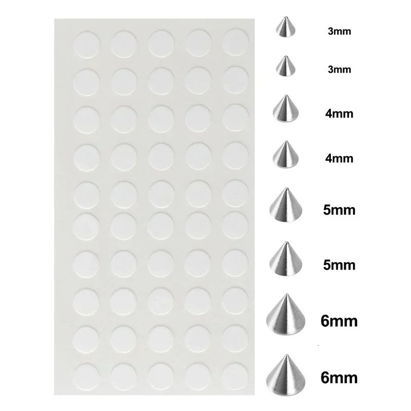 58pcs Non Piercing Lip Nails Sticker Selfadhesive Waterproof Reusable Lip Nail Eyebrow Nose Ring Body Belly Button Jewelry 250805