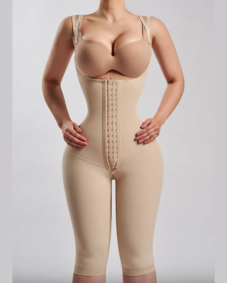 Postpartum Girdle BBL Postoperative Bodysuit Compressed Steel Shapewear Fajas Corset Slimming Body Shaper 250805