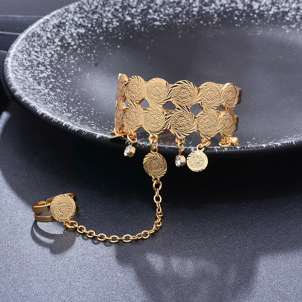 Gold Color Baby Bangles Dubai Jewelry Bracelet With open ring Bangles kids Children African gifts kid Birthday present 250805