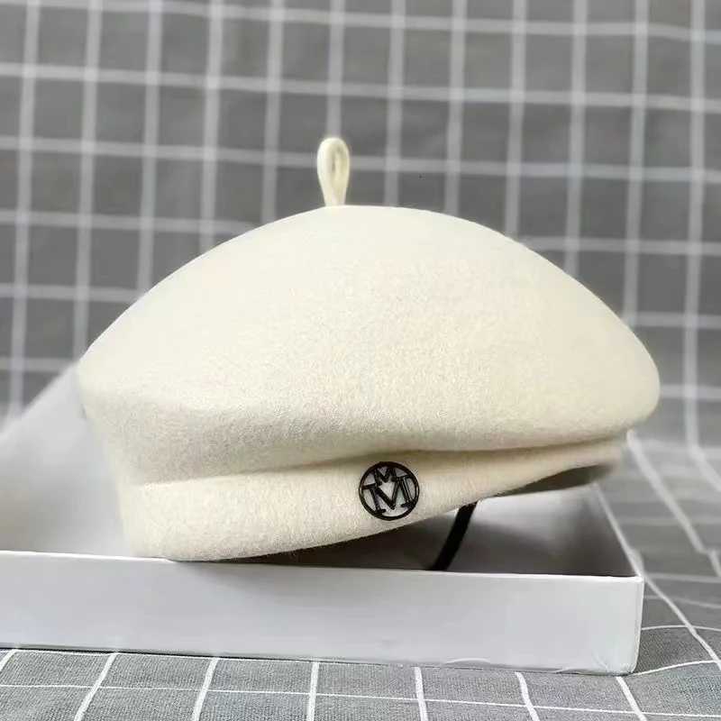 Classic Ladies Beret Hat Fancy Wool Felt Hat Warmer Winter Hat C White Black Women Fedora Hat Fascinator Pillbox Hat Formal XJ250807