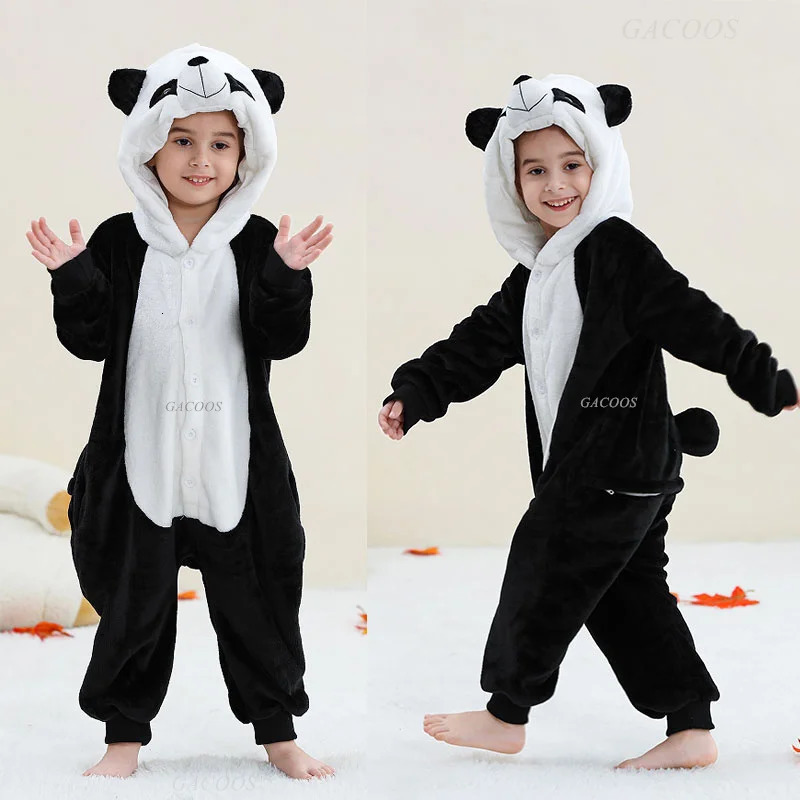 Unicorn Anime Cosplay Costumes Kids Animal Cartoon Jumpsuit for Children Halloween Christmas Girls Boys Pajamas Onesies Overalls 250806