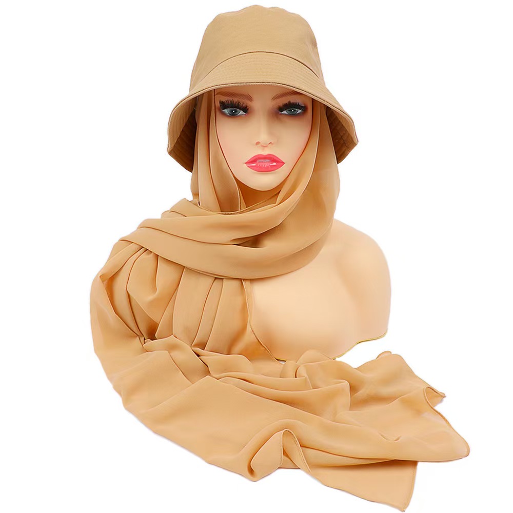 T1410 new fashion monochrome suit headscarf scarf
