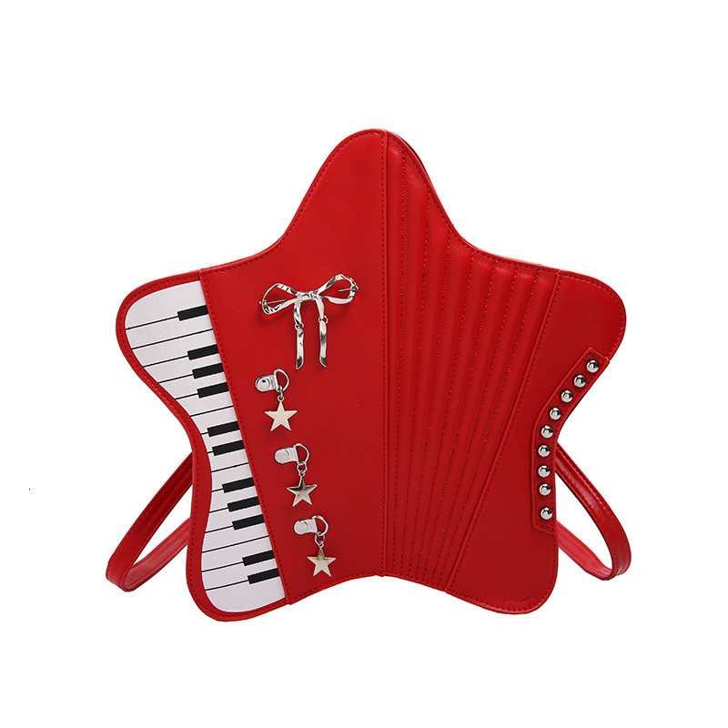 Free shipping designer Large Bag for Women Unique Five-Star Commuter Shoulder Bag Crossbody Bag Niche Design Piano Multi-Use Travel Backpack