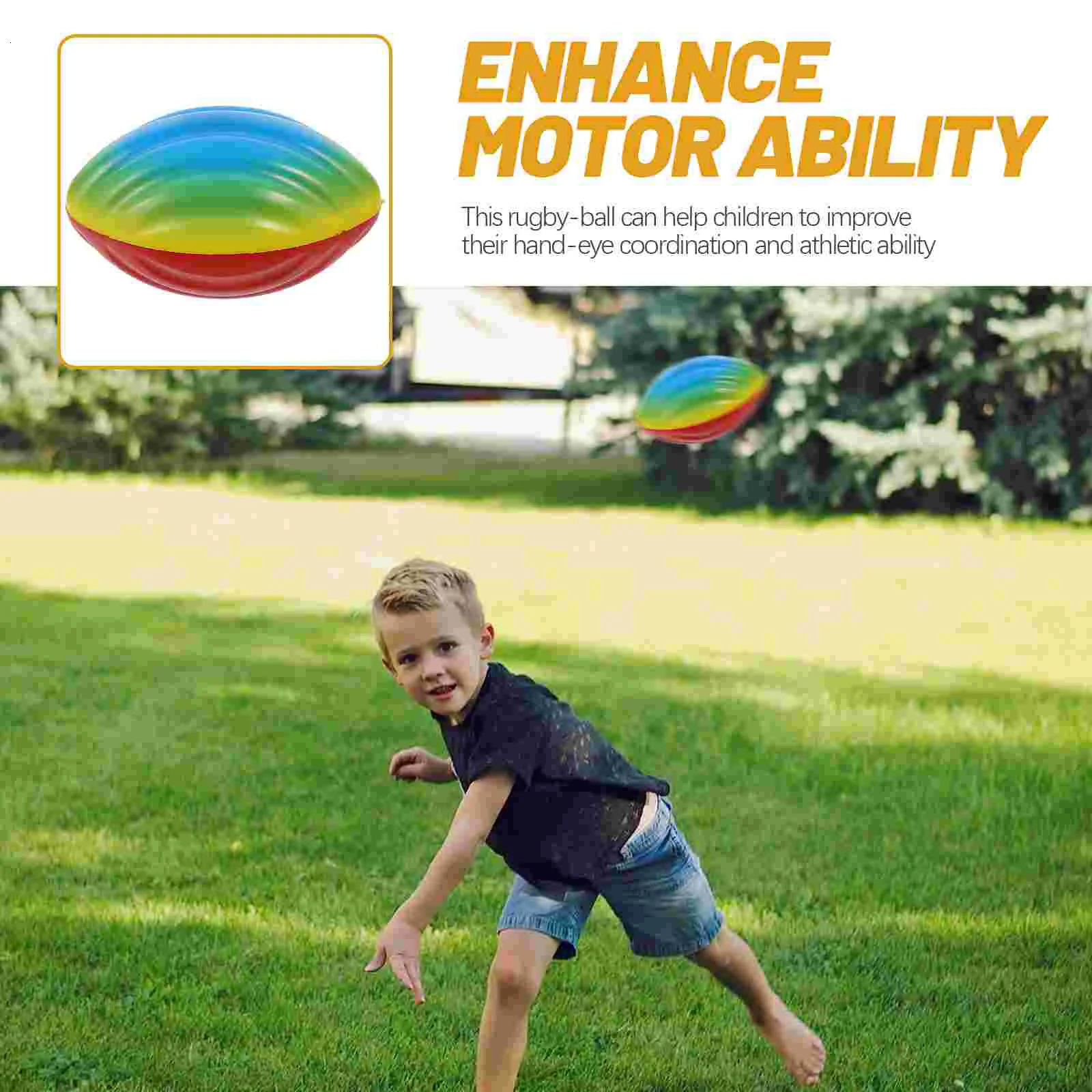 Football Toy Training Rugby Major Balls Kids Sports Toys Youth Pu Mini for Childrens Small Footballs 250729