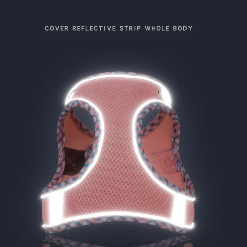 Outdoor Walking Pincher Dog Harness and Leash Set for Small Medium Dogs Chihuahua mascotas Vest Harnesses Pomerian Accessories 250805