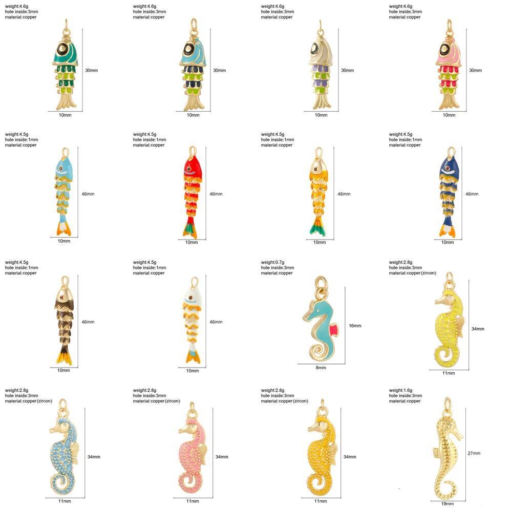 Y2K Bohemian Fish Starfish Pendant Necklace For Women Lovely Sea Animals Charms Diy Choker Stainless Steel Chain New In Jewelry Jewelry for Women