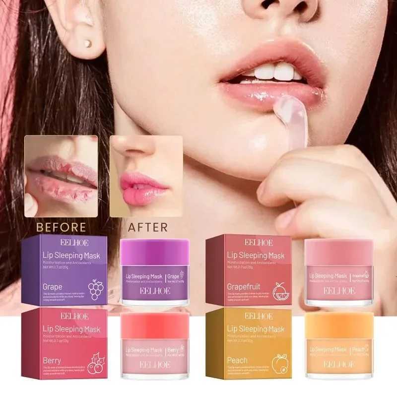 Moisturizing Sleeping Lip Mask Night Lips Care Multiple Colors Cute Makeup Maintenance Lip Anti-Cracking Lip Oil Care CosmeticsXJ250807
