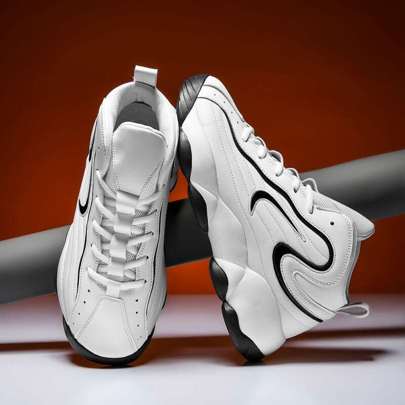 Autumn Winter New Ultra-fine Leather Basketball Men's 46 Extra Large Sports 47 Waterproof Running Shoes NEW Size 48