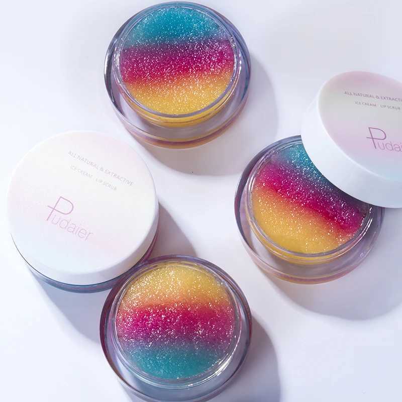 Pudaier lip scrub moisturizing lip mask exfoliating mild moisturizing care lip balmXJ250807