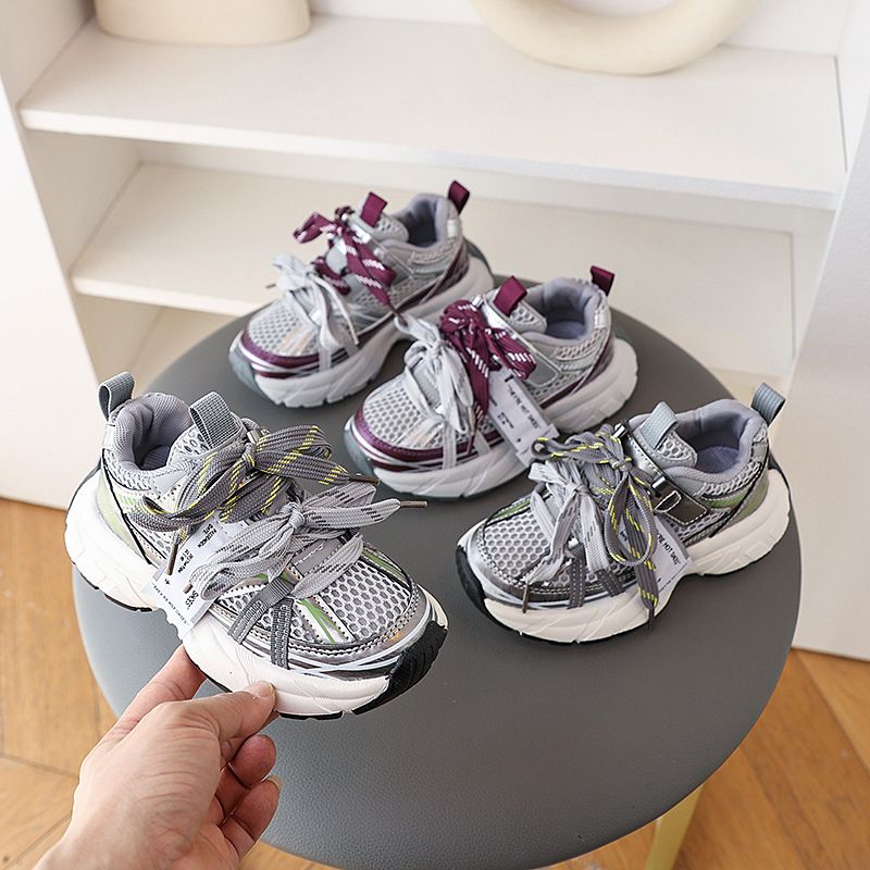 Kids Shoes 2025 Spring Summer Children Casual Shoes Kidszworld for Girls Boys Fashion Design Style Soft Sole Anti-slip Toddler Shoes Size 21 - 30 K065