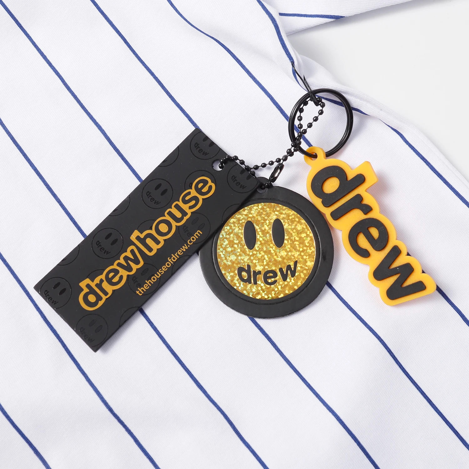 DREW HOUSE Designer luxury Hot Sale Mens Clothing Printing logo Suit T shirt men's and women's printed loose short sleeve T-shirt