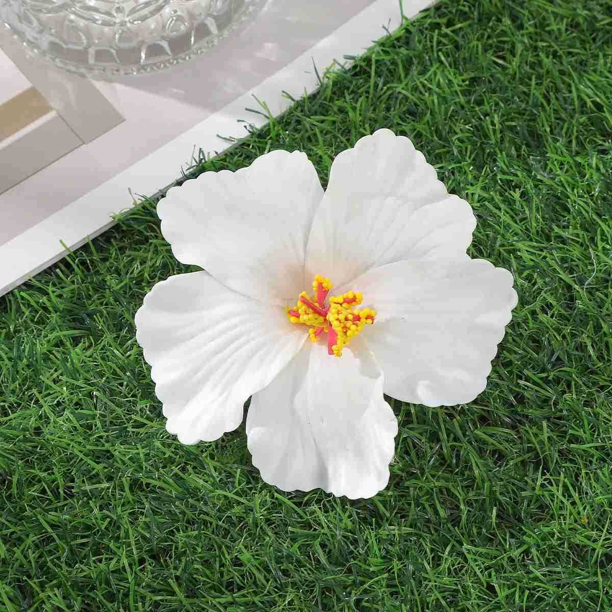 awaytr Hawaiian Flower Hair Clip for Women Girls Romantic Bohemian Flower Side Bangs Clip BB Hair Clips Hair Accessories U250807