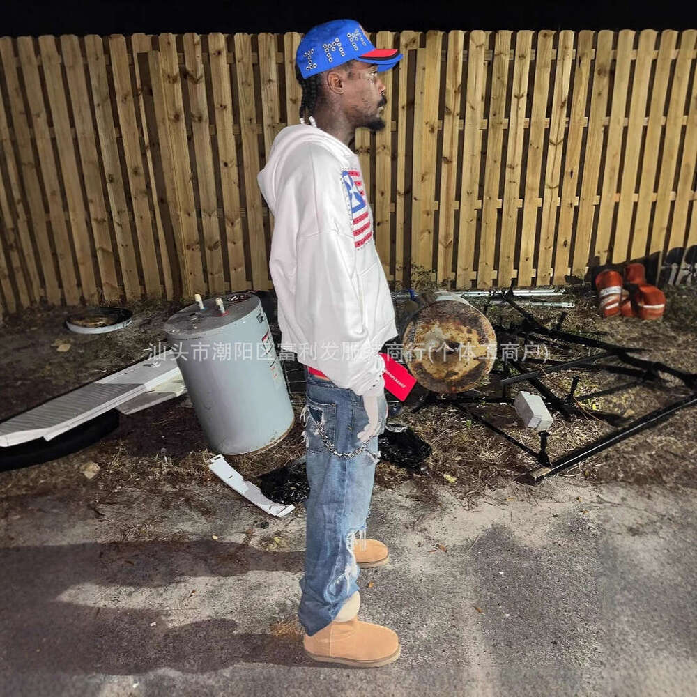 Fashion Summer New American Style Washed Long Sleeve Hooded Shirt Personalized Print Loose Casual Sweatshirt Jacket