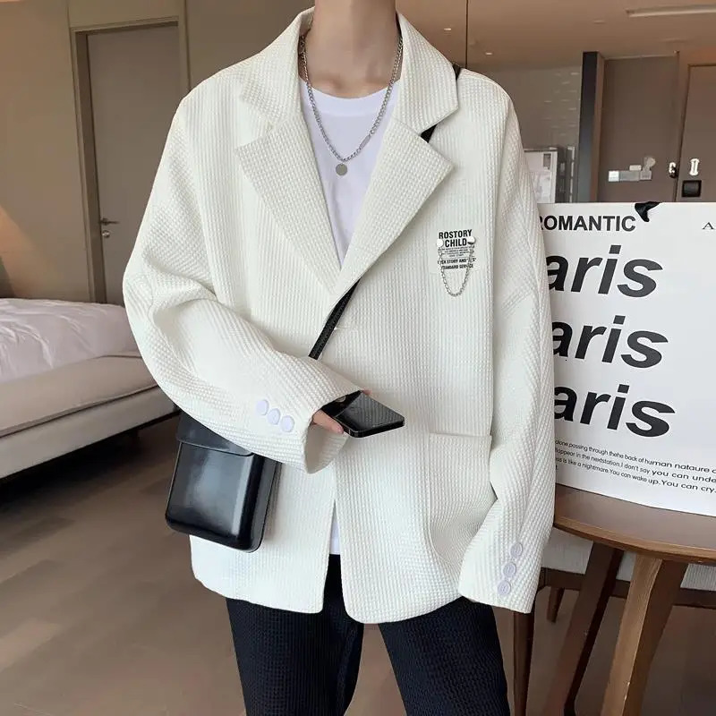 Mens Suit Jackets Party White Single Breasted Male Blazer In Fashionable Summer Premium Coat Fashion 2024 Clothing 250807