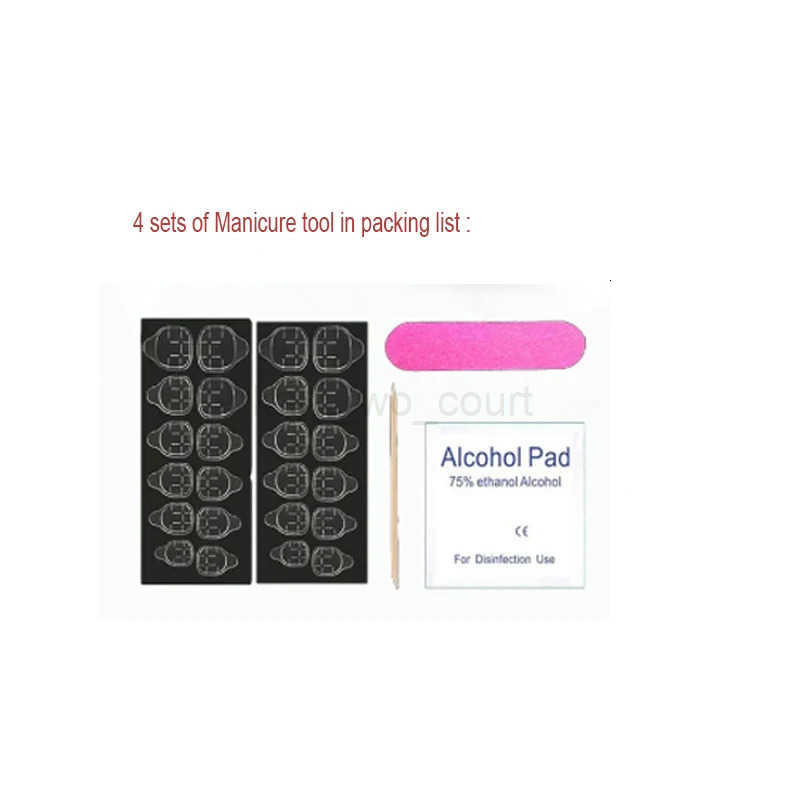 10pcs Y2K Duckbill Press On Nails Set White French Nail Tips 3d Handmade Carved Flower Nails with Steel Ball Design for Women Manicure M250807