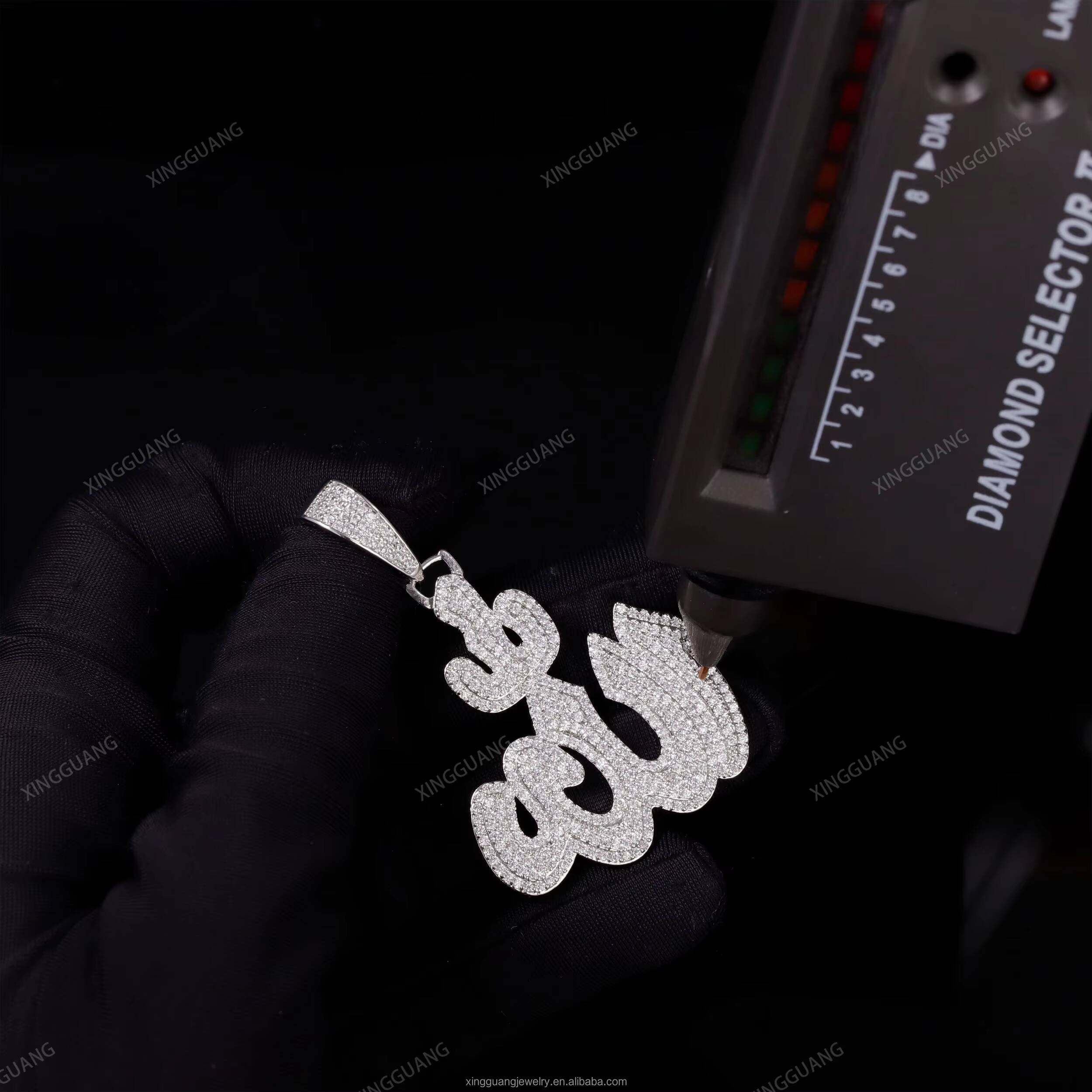 XG New Arrived Moidaanite Pendant Pass Diamond test Real 925 Silver CRA VVS Moissanite Fashion Pendant Fine Jewelry Pendant